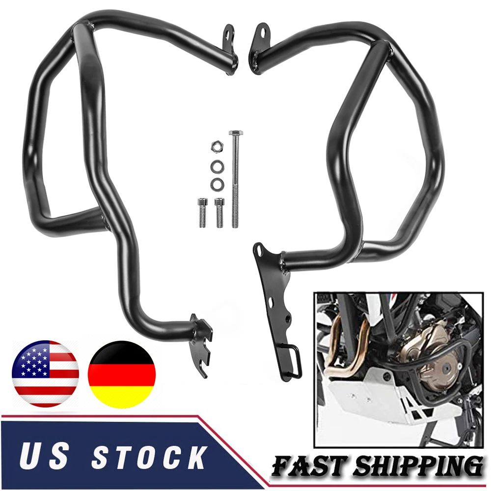 

Motorcycle Lower Crash Bar Engine Guard Bumper Frame Protector for Honda CRF1000L Africa Twin 2016 2017 2018 2019 CRF 1000L Part