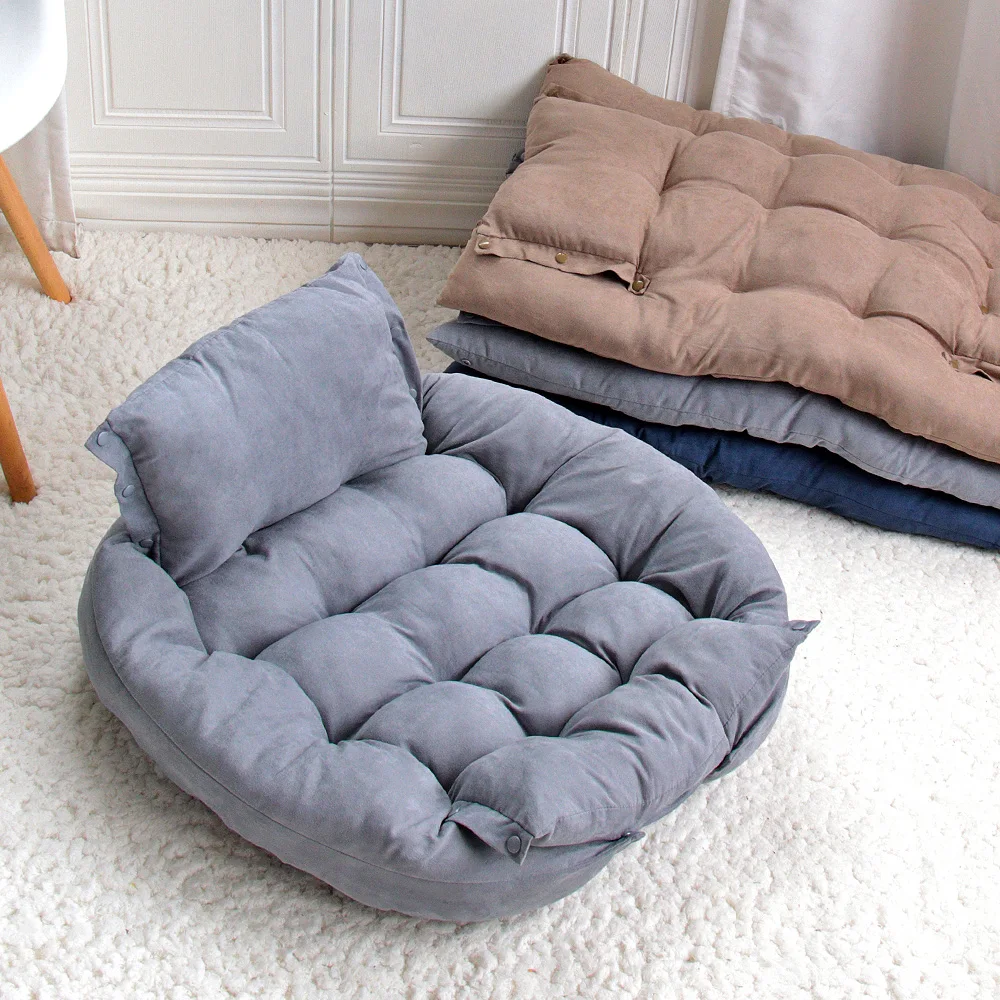 Warm Dog Sofa Bed Winter Pet Dog Cat Bed Sleeping House Kennel Mat Cat Puppy Mattress Pet House Cushion For Small Large Dogs