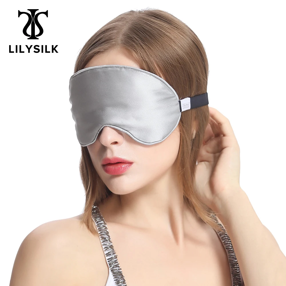 lilysilk-mascarilla-de-seda-para-dormir-para-hombre-y-mujer-mascara-con-banda-de-mascarilla-para-dormir-color-gris-plateado-envio-gratis