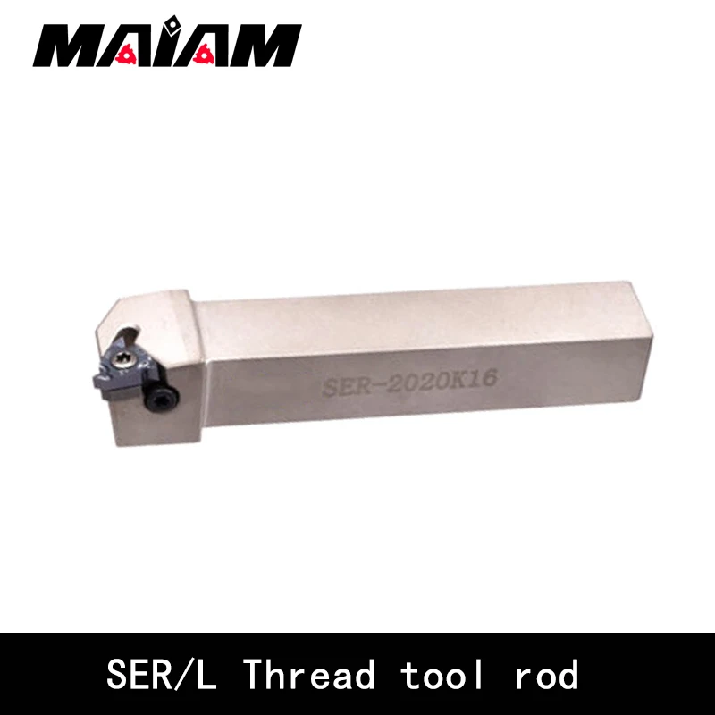 SER SEL threads Tool rod SER1010 SER1212 SER1616 SER2020 SER2525 SER3232 H11 H16 M16 K16 P16 K22 M22 for Thread insert 11ER 16ER