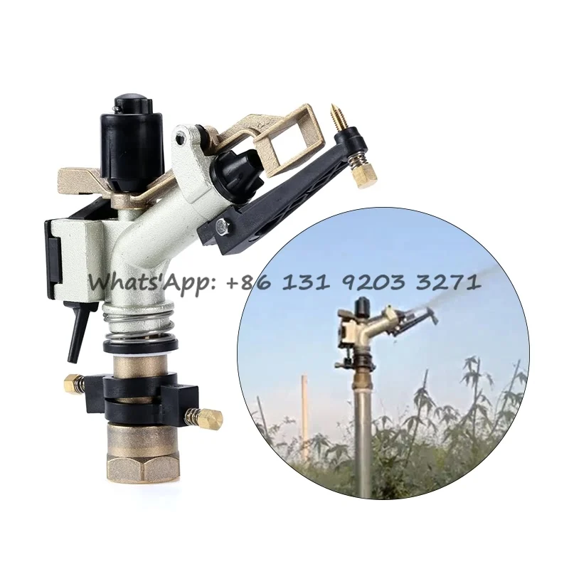 

1" Female thread Long Distance Spray Sprinklers Gun Garden Agriculture Farm Irrigation Gun Watering Nozzles