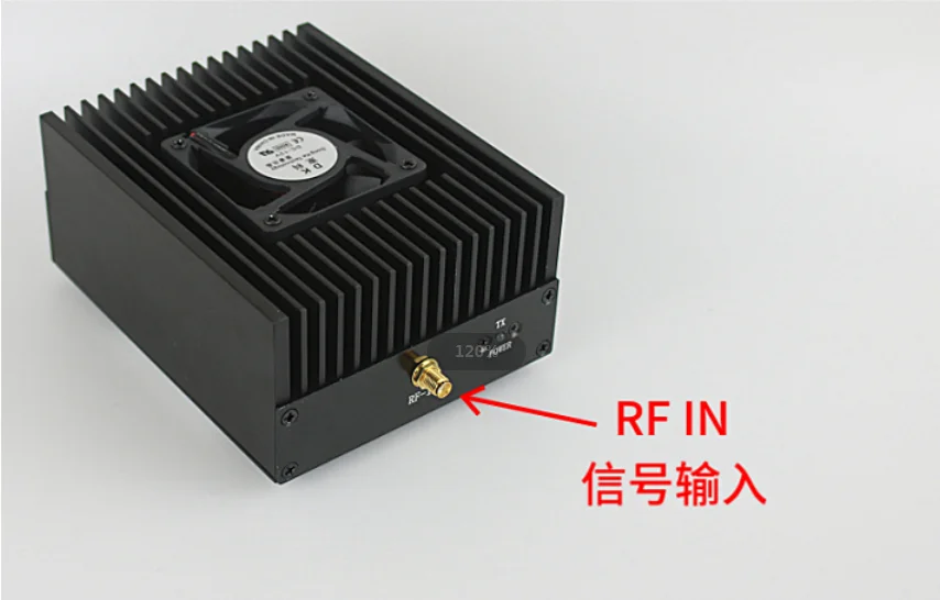 Imagem -05 - Ham Radio fm Power Amplifier For Interphone Versão Mais Recente 20w 30w 40w 50w 80w Uhf 400470mhz Dmr Dpmr P25