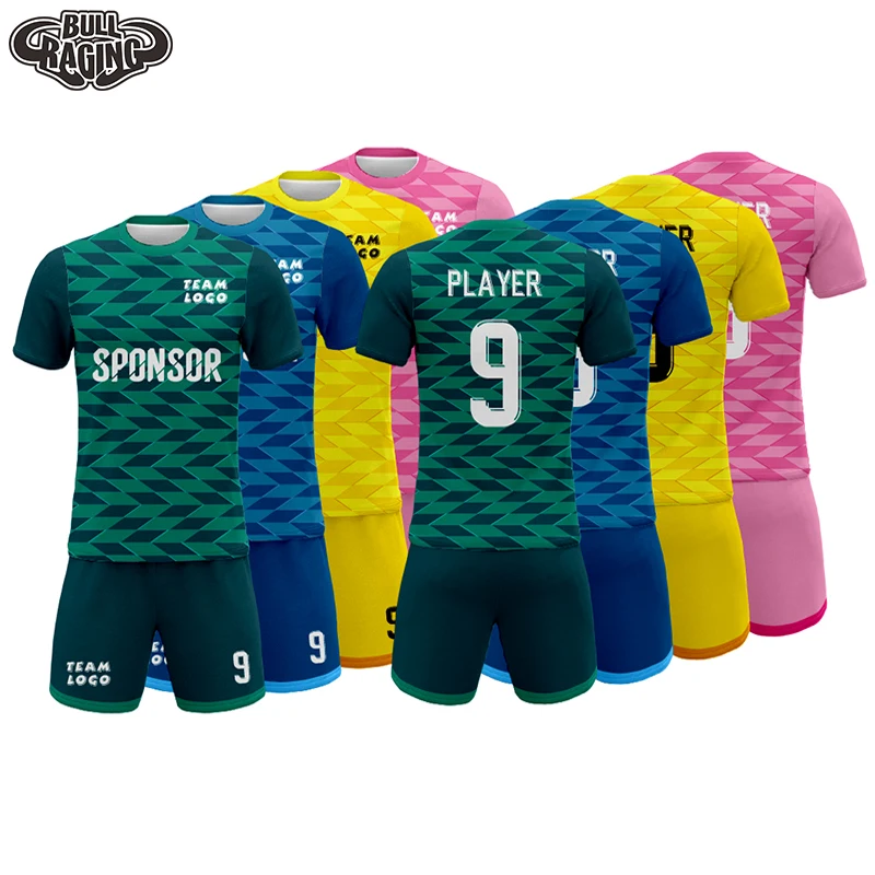 

Personalized Design Soccer Uniforms For Club Football Kits Jerseys Uniforme Futebol Custom Any Logo Numbers Camisa De Futebol