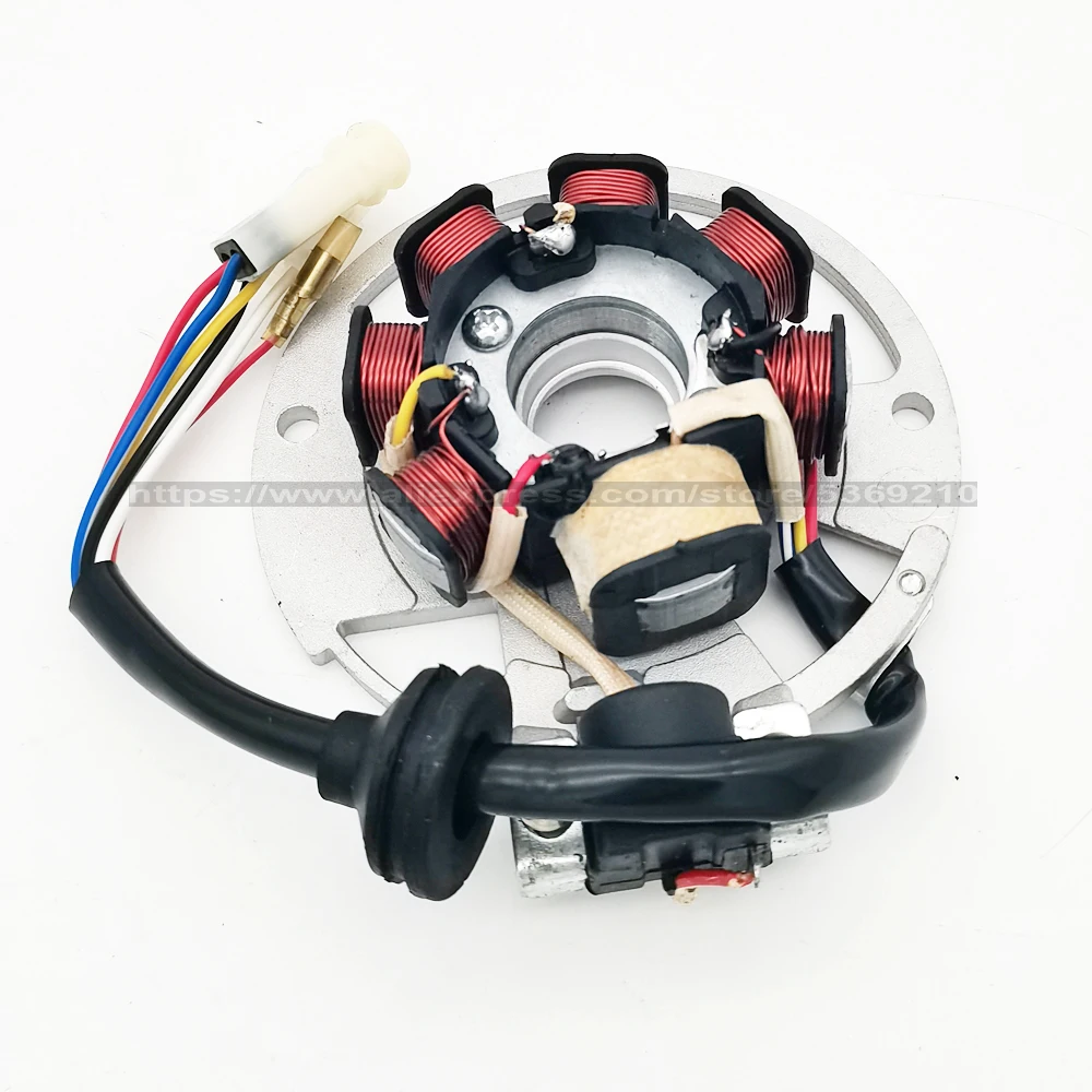 Scooter Coil Magneto Stator for Yamaha Minarelli Aerox 50 Axis Breeze JOG50 R JOG RR XH90 Neos Why zuma 50cc 2-stroke AC