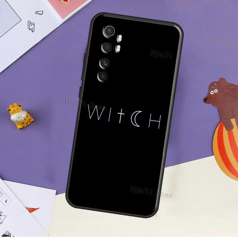 Halloween Witch Cat For POCO F3 F1 F2 M3 M4 X3 GT X4 X3 Pro Case For Xiaomi Mi 11 Lite Ultra 12 11T Pro Cover