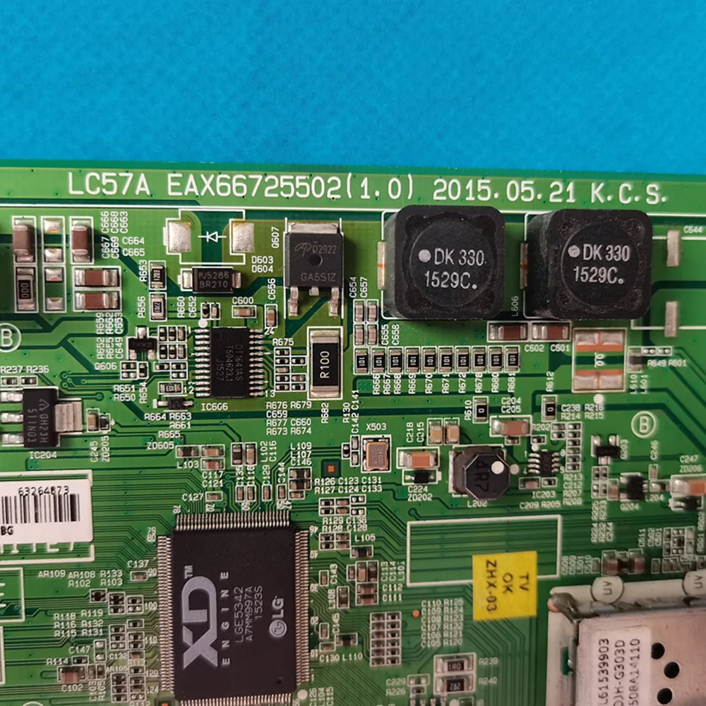 Материнская плата LC57A EAX66725502 (1,0), материнская плата для LG 43LX300C-CA 43LF5100-CA 49LF5100-CA 49LX300C-CA Screen HC430DUN NC490DUE