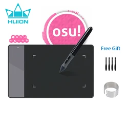 HUION 420 Graphics Tablet OSU Gaming Digital Pen Tablet For Drawing 4x2.23 Inch Signature Pad Beginners Children Gift