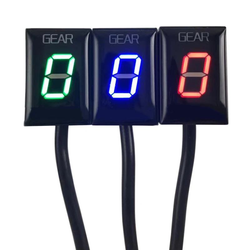 

Universal LED Gear Display Indicator for Kawasaki Ninja 300 ZX6R ER6N 0-6 Speeds