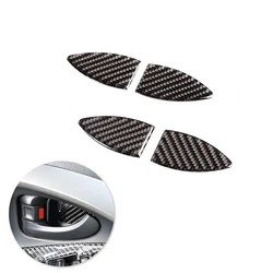 For Toyota Rav4 RAV 4 2006 2007 2008 2009 2010 2011 2012 Car Interior Door Handle Bowl Cover Carbon Fiber Decorative Sticker