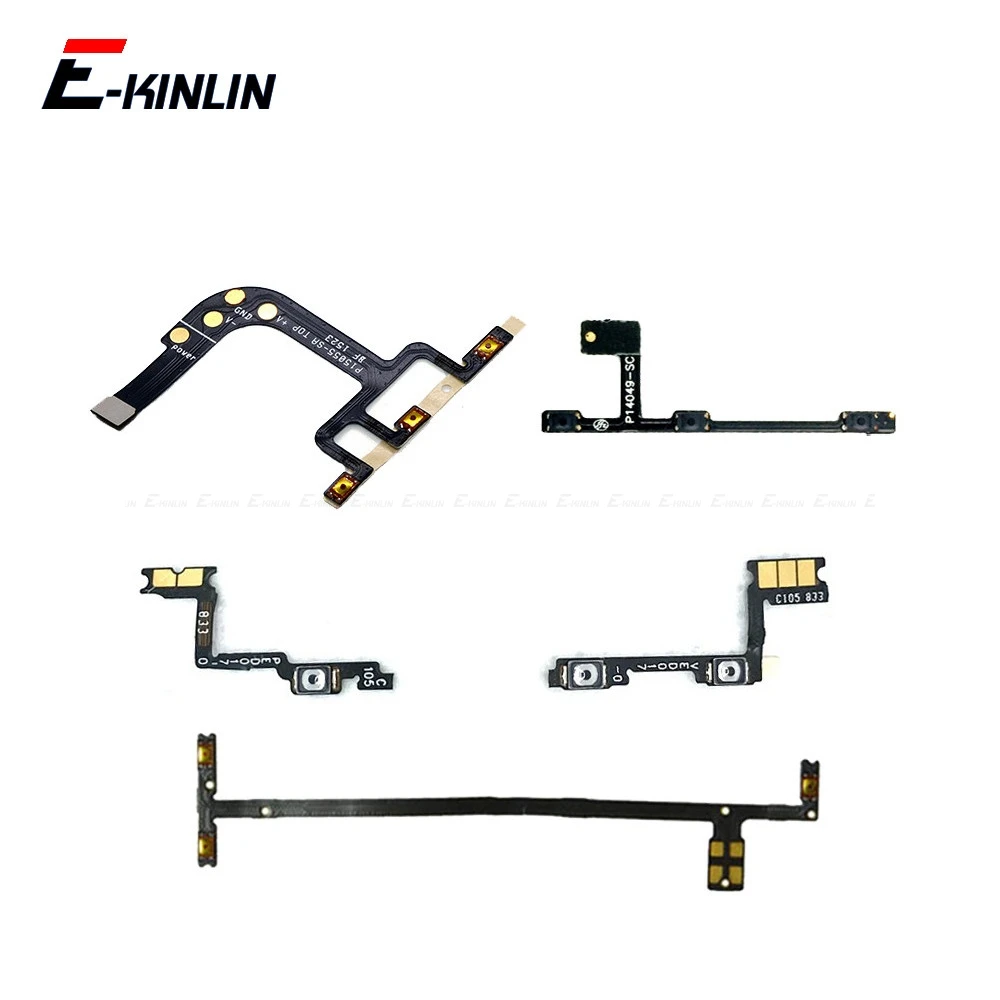 Power On Off Button Volume Switch Key Control Flex Cable Ribbon For OnePlus 3 3T 5 5T 6 6T 9R Repair Part