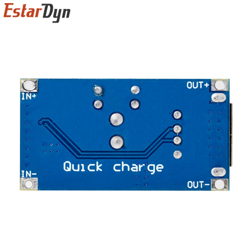 QC3.0 Quick Charge Module 24W DC 6-32V to 5V/9V/12V USB Step-Down Power Board, for Car Phone Fast Charging Android iPhone