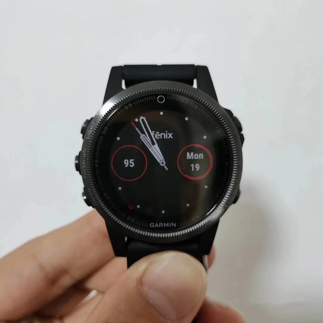 garmin fenix 5s GPS+GLONASS Heart rate monitoring GPS marathon Smart Watch In English