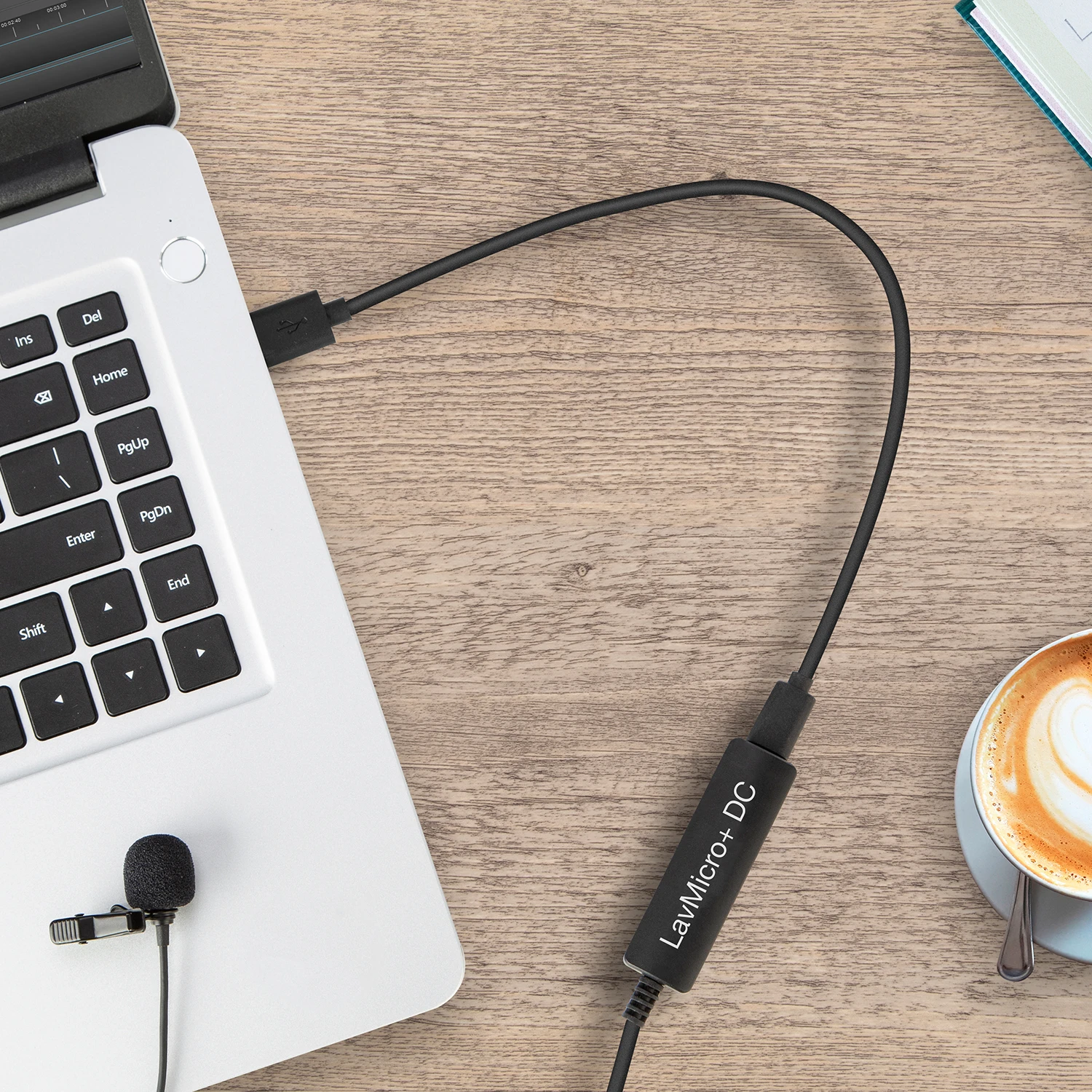 ميكروفون سارامونيك لاف مايكرو + تيار مستمر لافالير لهواتف آيفون آي باد أندرويد الذكية ماك أجهزة الكمبيوتر أجهزة الكمبيوتر يوتيوب تسجيل البث المباشر