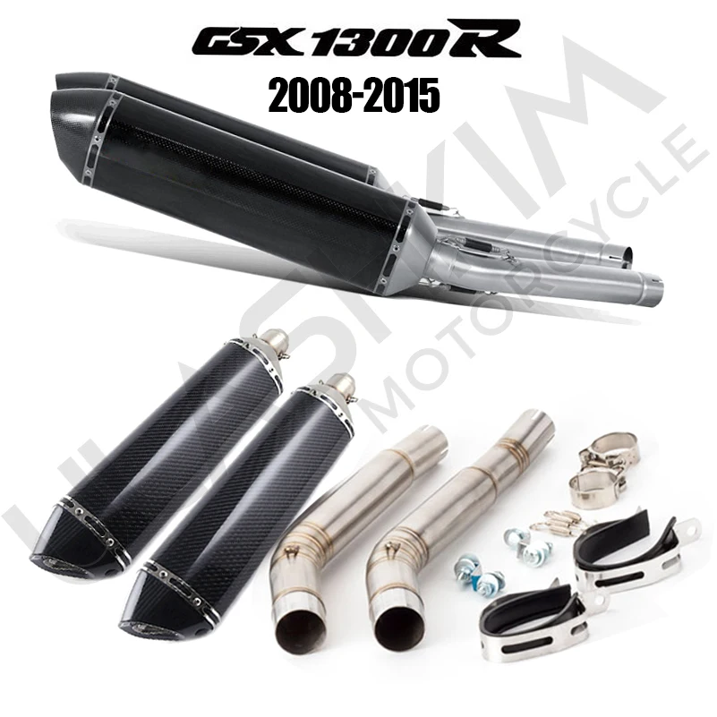 

Полная система выхлопных газов для GSX1300R средняя секция 2008-2015 GSX1300R выхлопная труба для воздуха