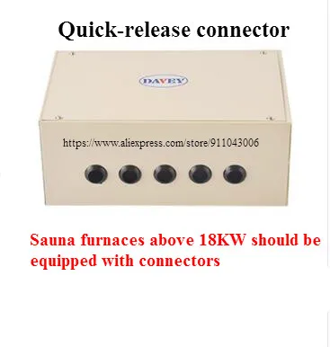 Sauna Stove Digital Display External Controller Timing with Light Temperature Dry Steam Room Knob Controller Sweat Steam Tempera