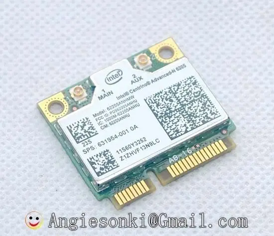 

Dual-band 2.4G-5G 300 Mbps mini PCI-E Wifi Card for 631954-001 Intel 6205ABGN Hp Elitebook 8460w 8560w 8760w 8560p