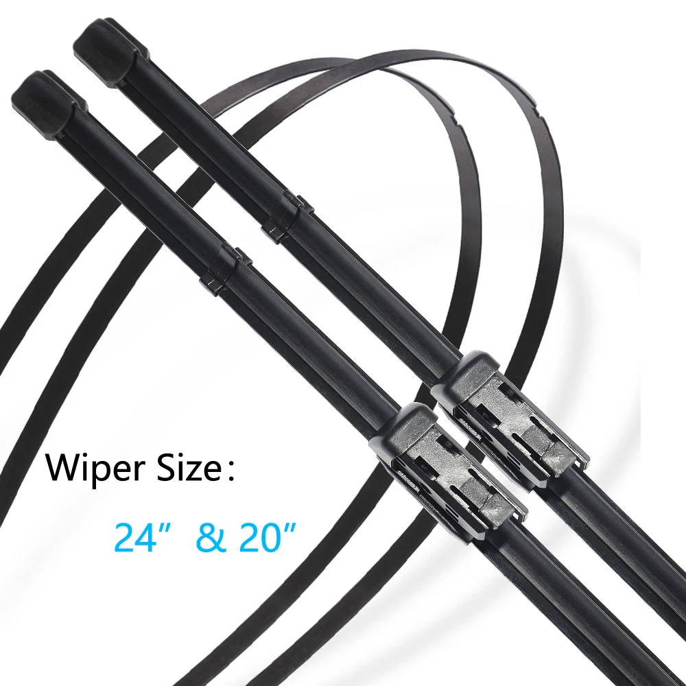 Car Wiper Blades for Audi A4 B8 B9 2008~2019 Front Windscreen Windshield Window Wipers Car Goods 2009 2010 2015 2016 2017 2018