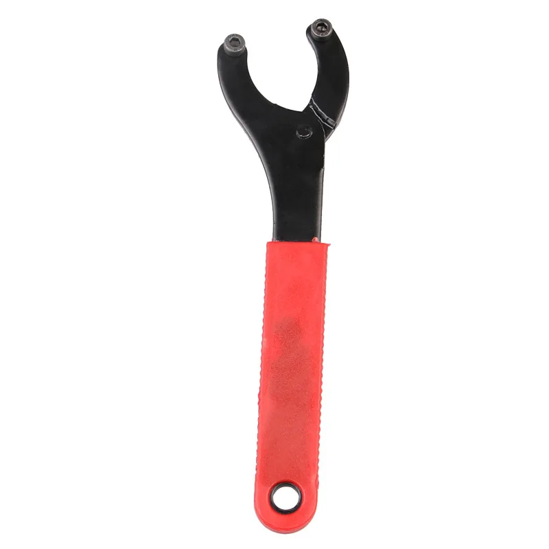 Adjustable move wrench Y type bicycle middle axle teeth disc crank maintenance repair tool disassembly tool maintenance worker