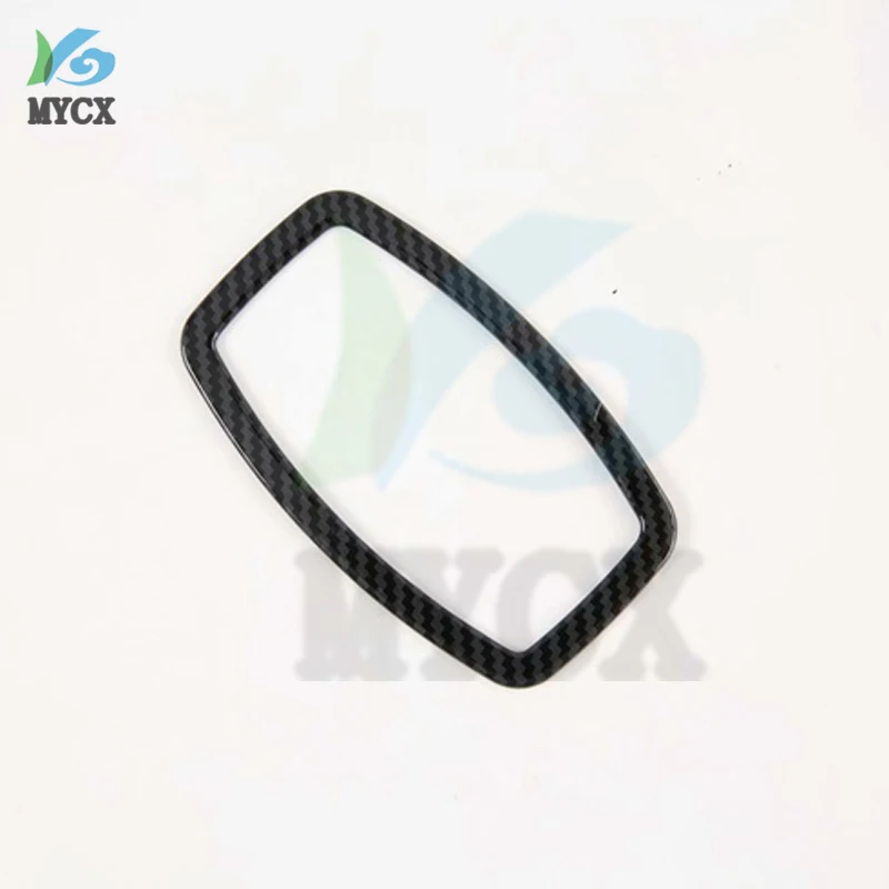 

Fit For Ford Raptor F-150 2017 2018 2019 2020 Car Accessories ABS Carbon Headlight Lamp Switch Button Cover Trim 1pcs