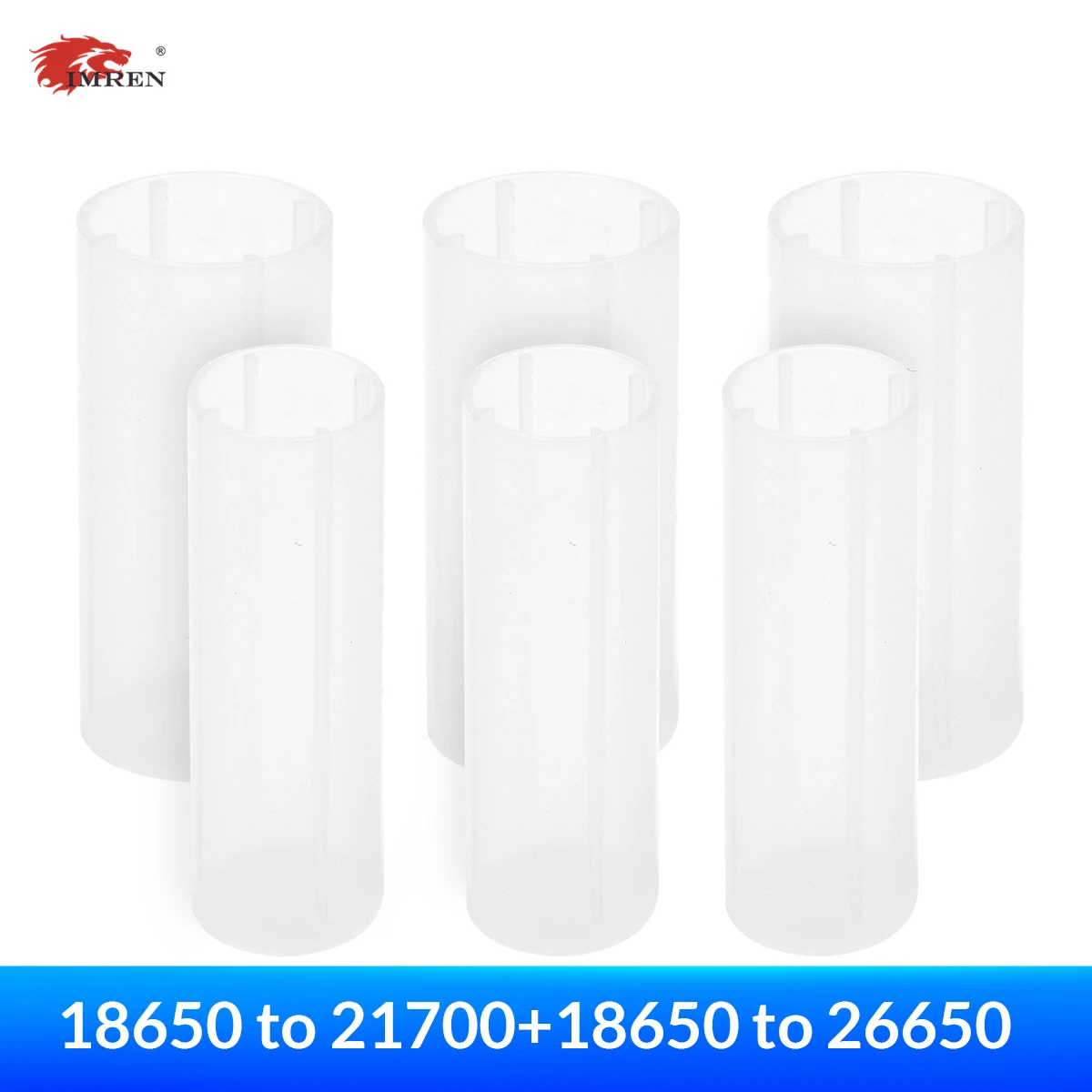 

IMREN Battery Box Battery Holder Cylindrical Plastic Battery Holder 18650 to 21700/18650 to 26650 Battery Holder