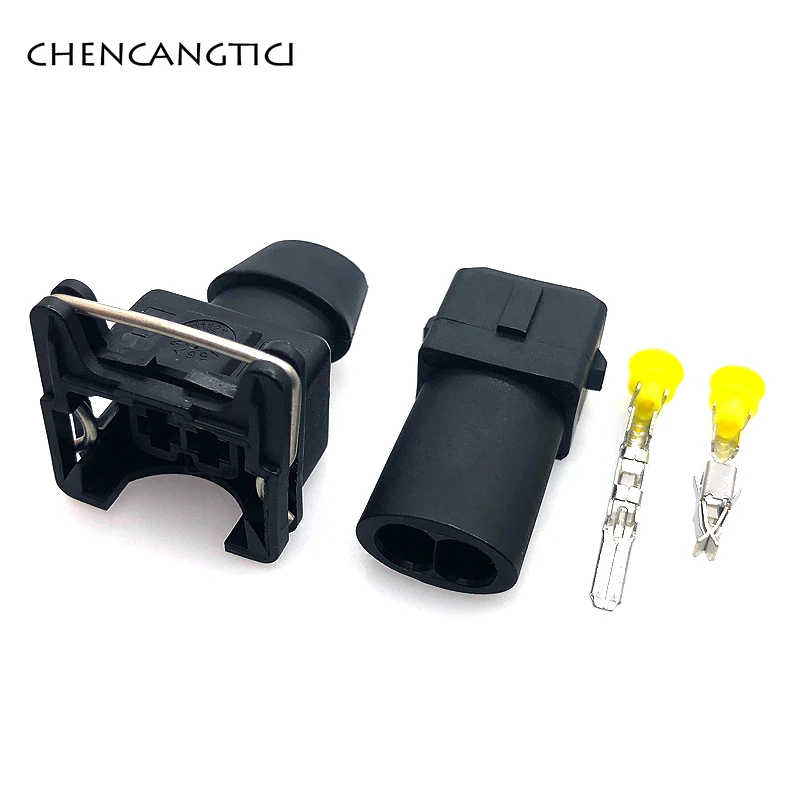 Voco EFI-Connecteur d\'injecteur de carburant étanche pour voitures, alimentation junior, prise avec botte en caoutchouc scellée, mini minuterie