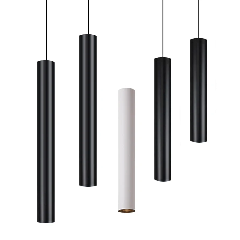 LED Spotlight Long Line Chandelier  Long Tube Chandelier Suitable For Bar  Display Lighting Clothing Store