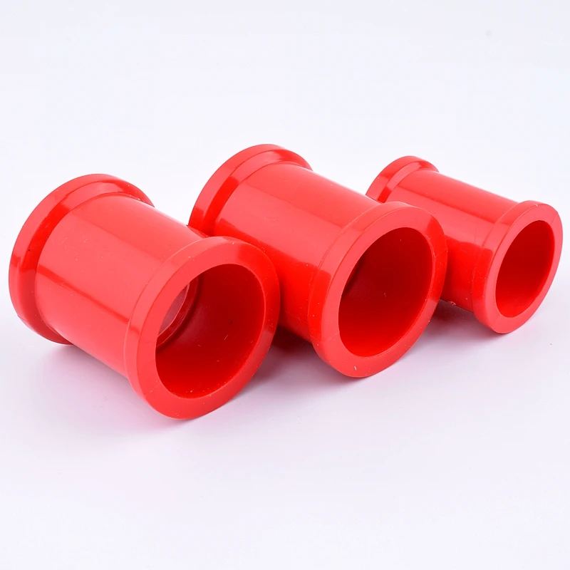 

10pcs 20~32mm Red Thickening PVC Pipe Straight Connector Fittings Irrigation System Watering Fish Tank Garden Irrigation Adapter