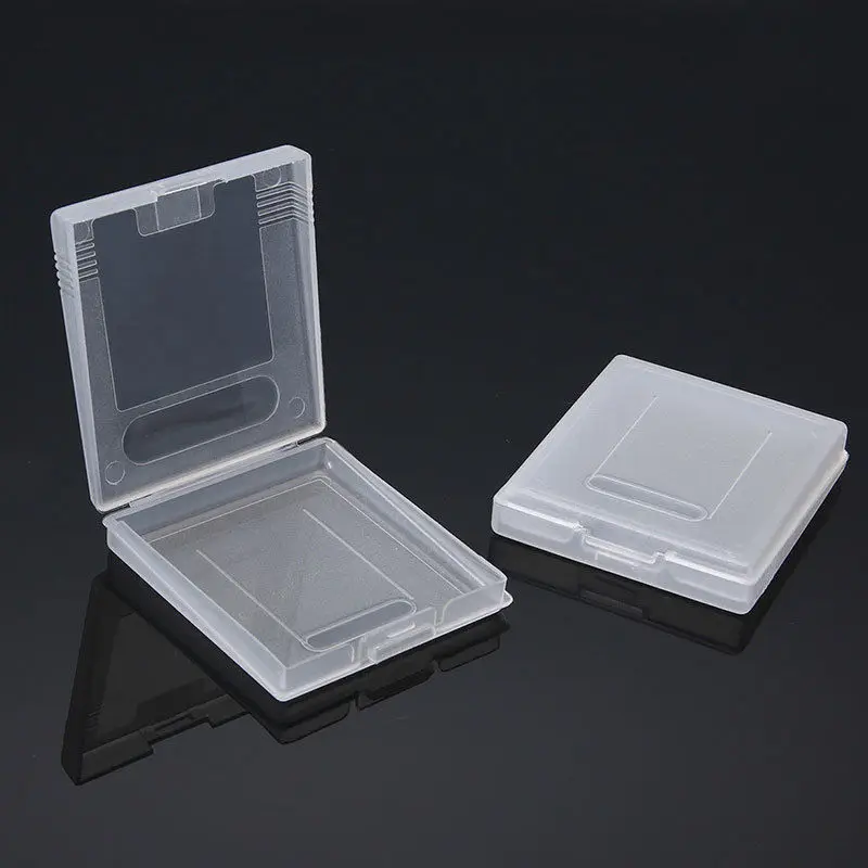 Ostent 5 pçs/set caixa de cartão de jogo para nintendo jogo menino cor gbc jogo portátil caixa de armazenamento cartões caso protetor