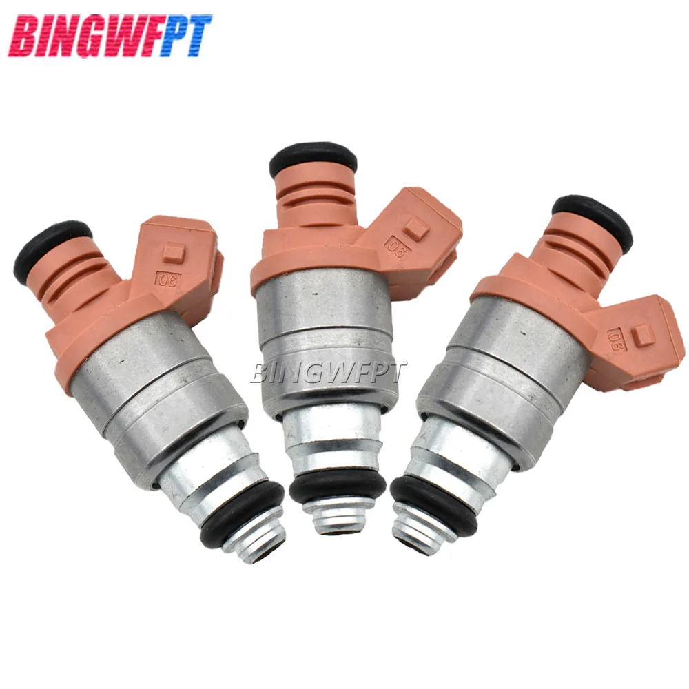 3PCS Fuel injectors 96518620 96351840 96620255 ADG02801 75114255 for Chevrolet Daewoo Matiz 0.8 1.0 Petrol