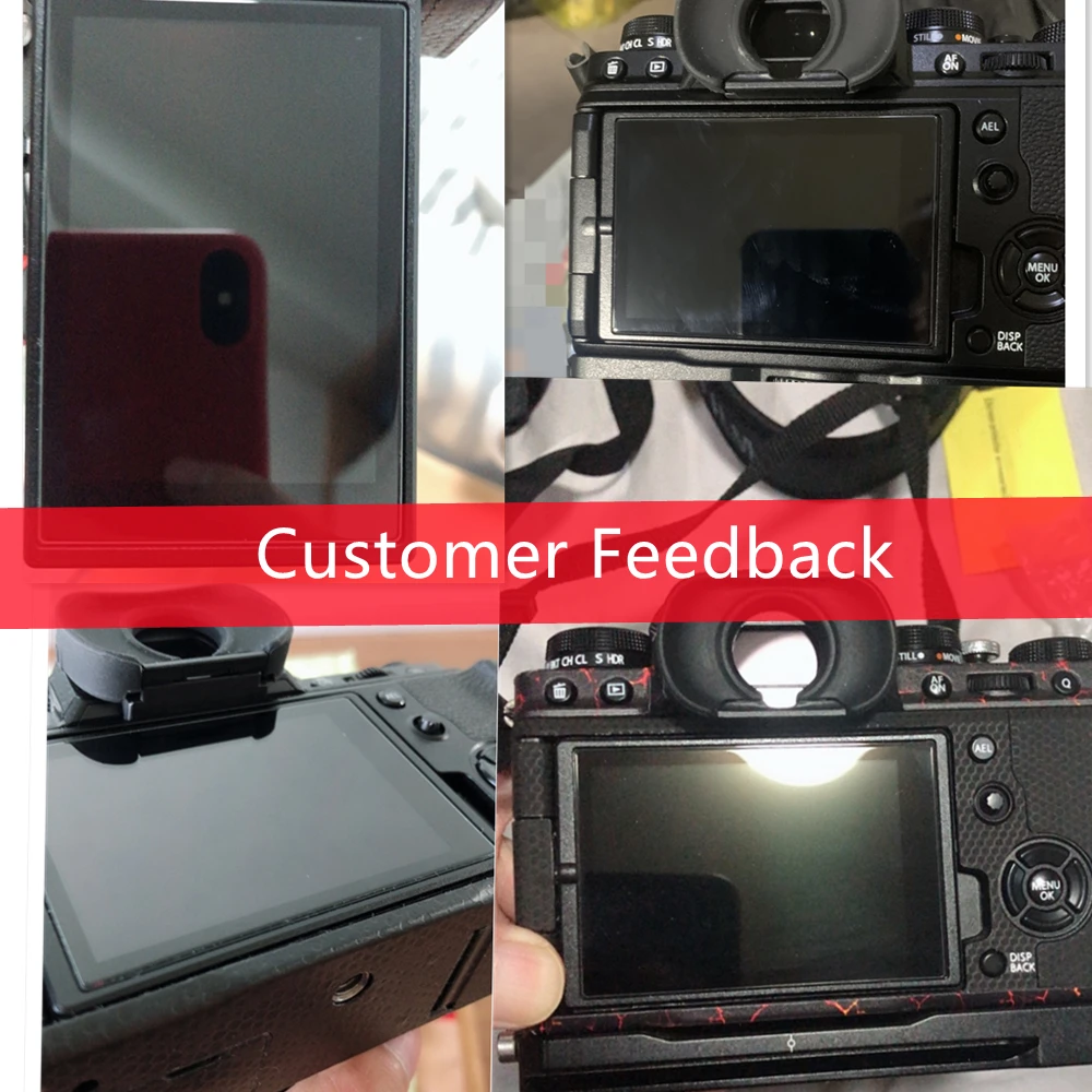 2 Chiếc Fuji XT4 XT3 Camera Kính Cường Lực 9H Camera Kính Cường Lực Bảo Vệ Màn Hình Cho Máy Ảnh Fujifilm Fuji X-T4 X-T3 x-T2 X-T1 X-H1 Camera