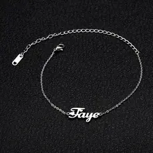 Custom Name Anklets for Women #5