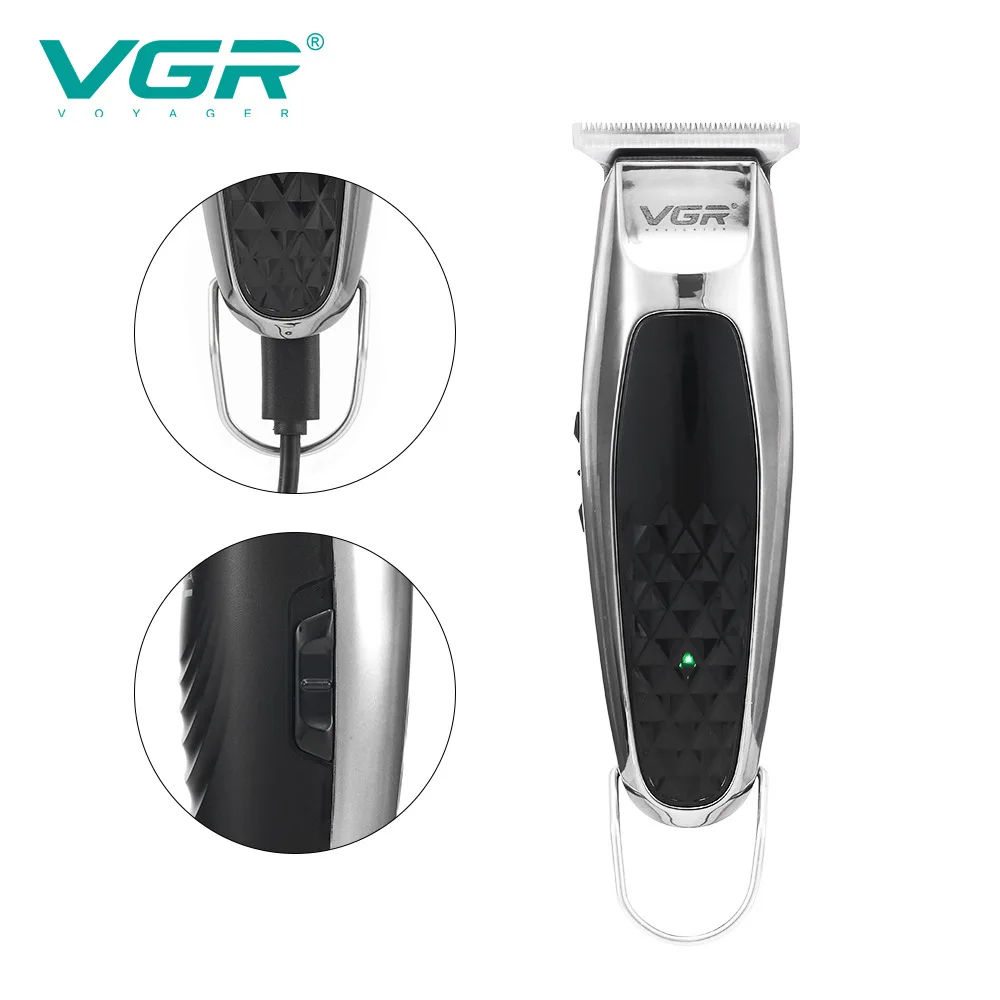 VGR 093 Clipper เด็ก Professional Personal Care USB Clippers Trimmer ตัดผมสำหรับตัดผม Clippers VGR V093