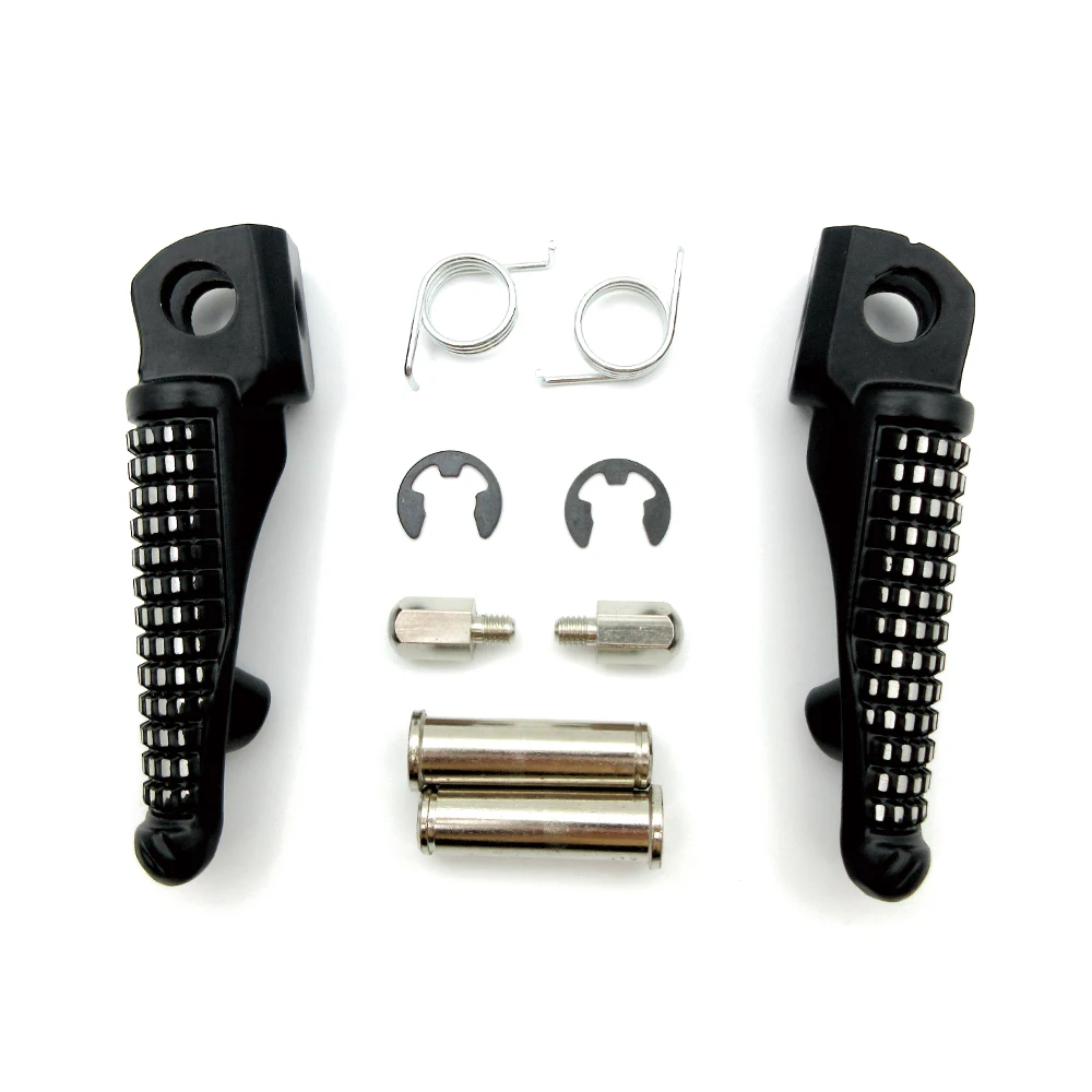 New Motorcycle Front Footrests Foot Pegs For Kawasaki Ninja 250 Z750 Z750S Z800 Z1000 SX ER6F ER6N ZX-6R 636 ZX-9R ZX-10R ZX-12R