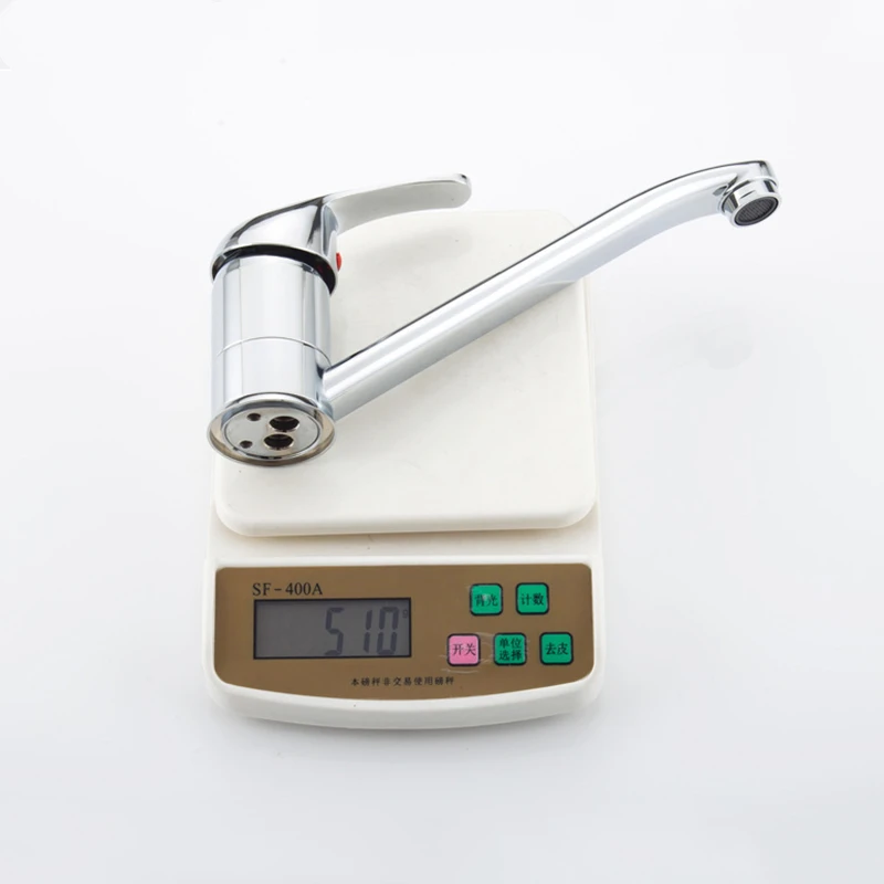 Kitchen Faucet Kitchen Mixer Single Handle Mixer Water Tap Sink Faucet Mixer Tap Deck Mounted Kitchen Taps with 2 Hoses