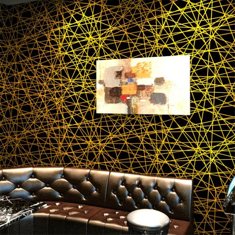 wellyu new ktv wallpaper karaoke hall flashing wall covering 3d reflective special bar ceiling corridor internet cafe wall paper