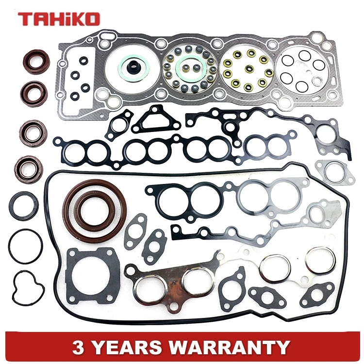 

VRS Cylinder FULL HEAD OVERHAUL ENGINE GASKET Set Kit Fit for Toyota Prado RZJ95 2.7L 3RZFE DOHC 16V