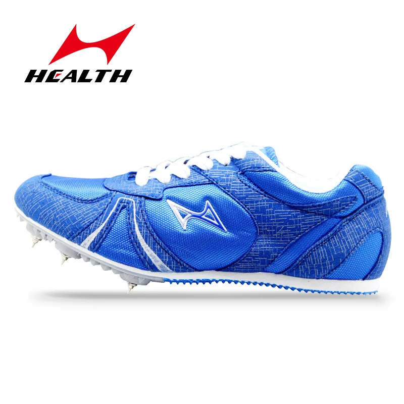 Health Breathable Men Women Professional Track Field Sport Shoes Sprint Spikes Teenager Running Nail Training Sneakers 34-44