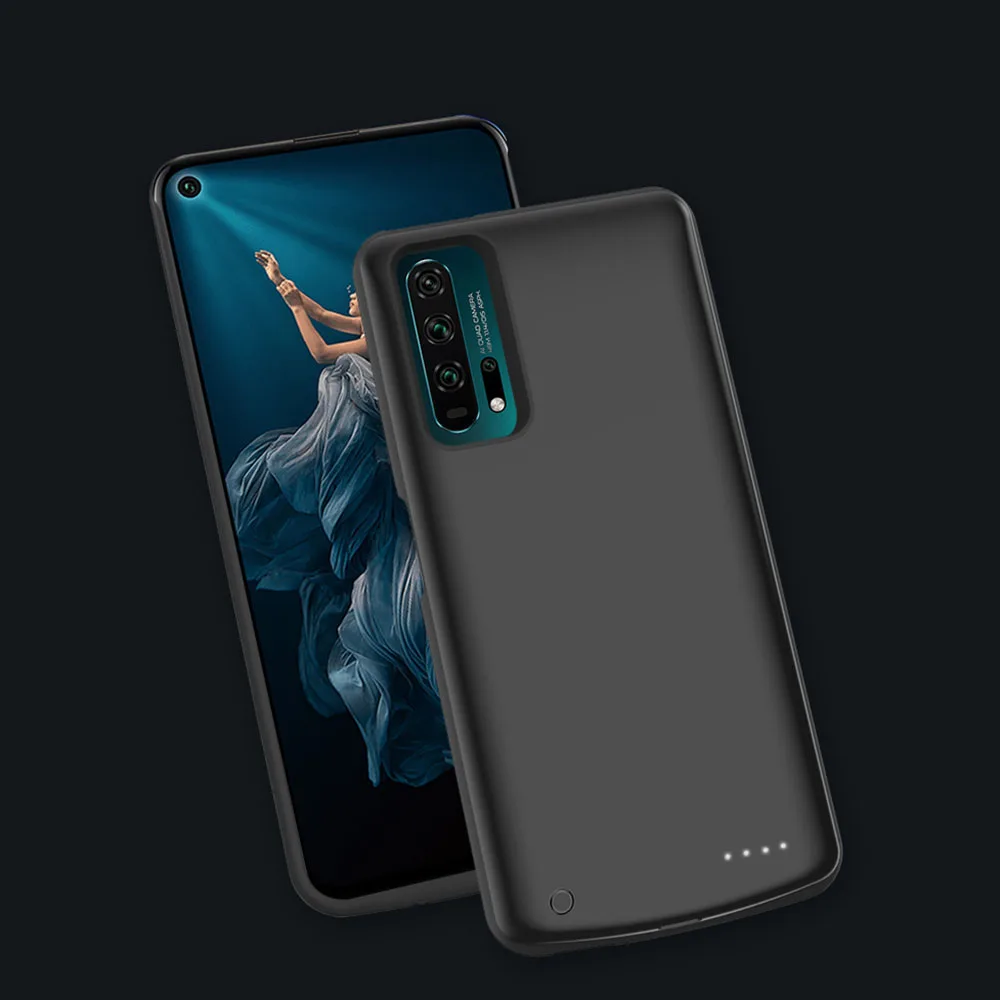 Phone case For Huawei Nova 5T Slim Battery Charger Case Backup Powerbank Charging Cover For Huawei Nova5t Charging Back covet