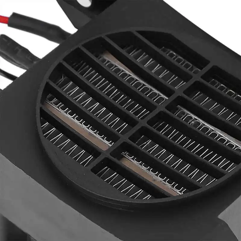 Pemanas PTC 220V 300W dengan Kipas Listrik Keramik Termostatik Bagian Pengganti Pemanas Udara PTC Elemen Pemanas Rumah DIY