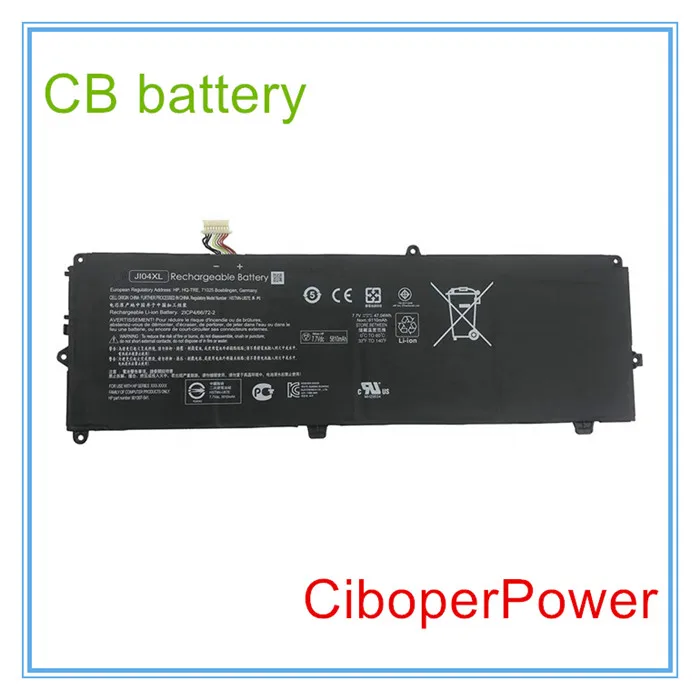 Original quality battery for 47.04 WH JI04XL battery for J104XL J1O4 HSTNN-UB7E ELITE 1012 G2