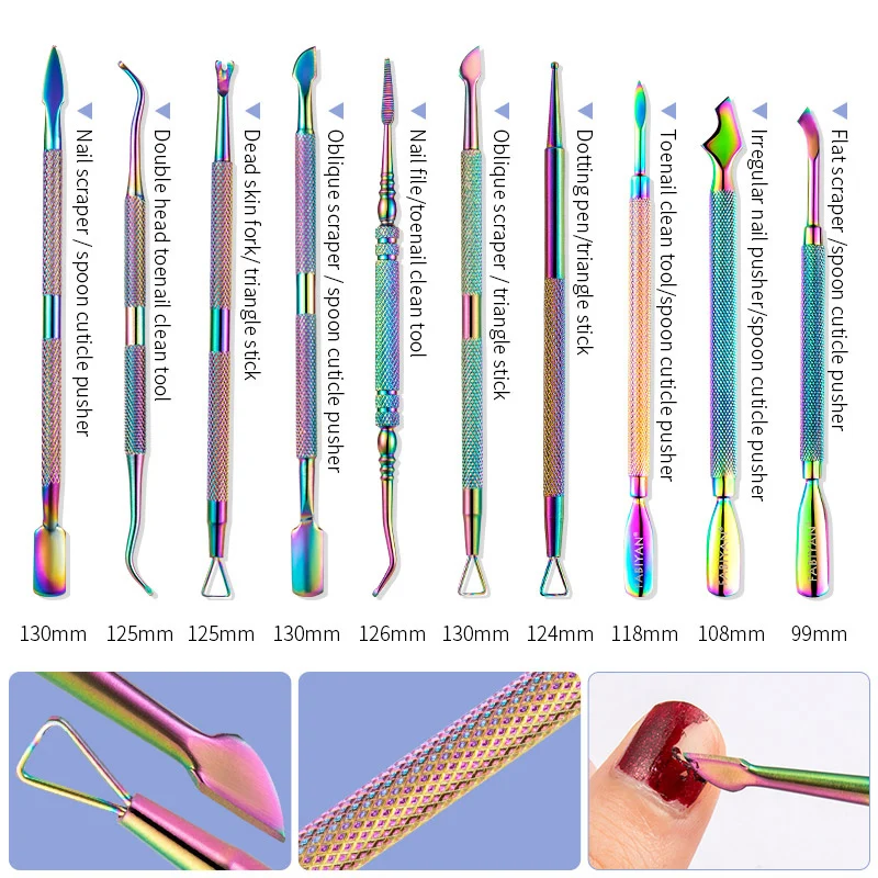 프로 아크릴 네일 키트 네일 아트 네일 브러쉬를위한 전체 매니큐어 세트 큐티클 가위 네일 파일 케어 세트가있는 날카로운 손톱깎이