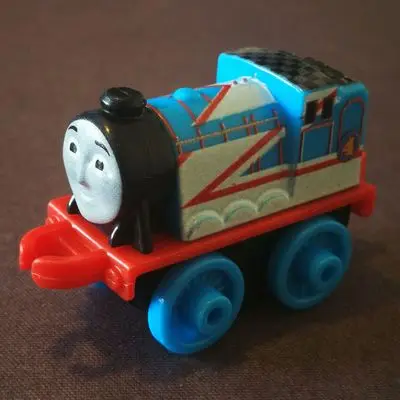 Original Thomas and Friends Mini Plastic Locomotive Train Toy Model Car Kid Toys for Children Diecast Brinquedos Birthday Gift