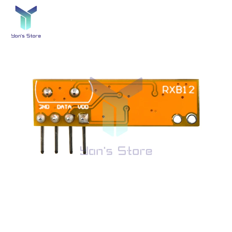 10 Chiếc RXB12 433Mhz Superheterodyne Bộ Thu Không Dây Chính Xác Cho Arduino AVR