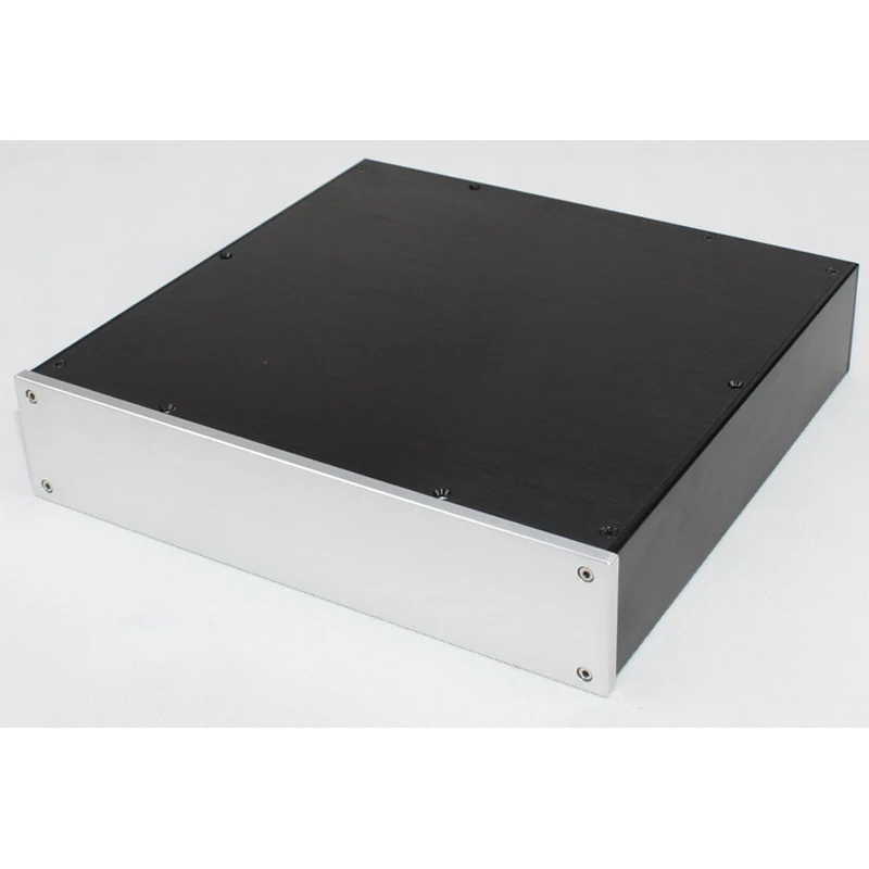 KYYSLB 310*322*70MM WA79 All Aluminum Preamp Amplifier Chassis Box House DIY Enclosure with Feet Screws Amplifier Case Shell