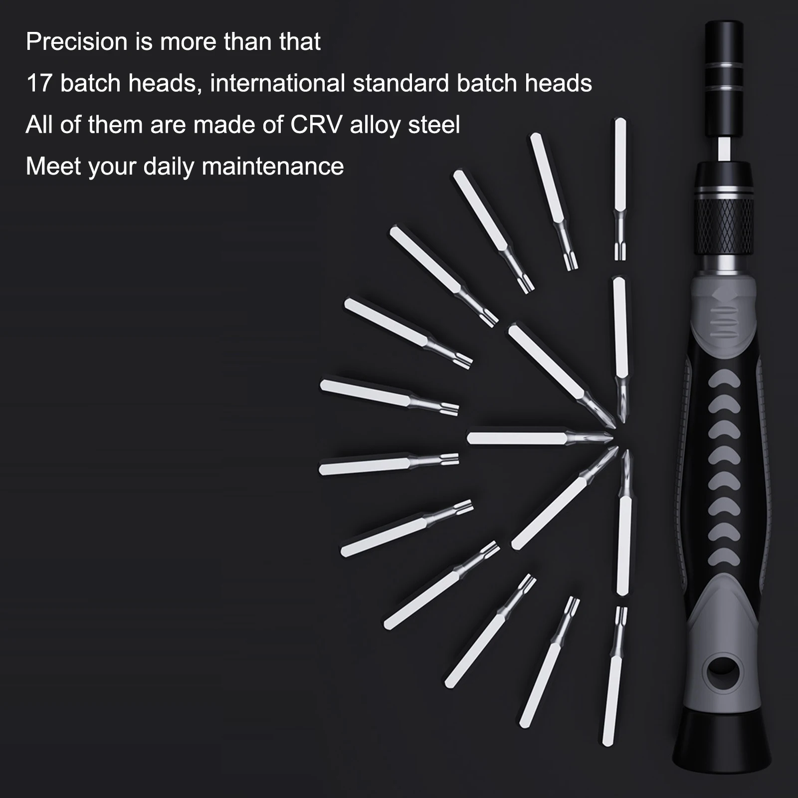 25 In 1 Precision Screwdriver Set Y-shaped Cross Slotted Torx Screwdriver Mobile Phone Repair Kit Tool with Stationery Box