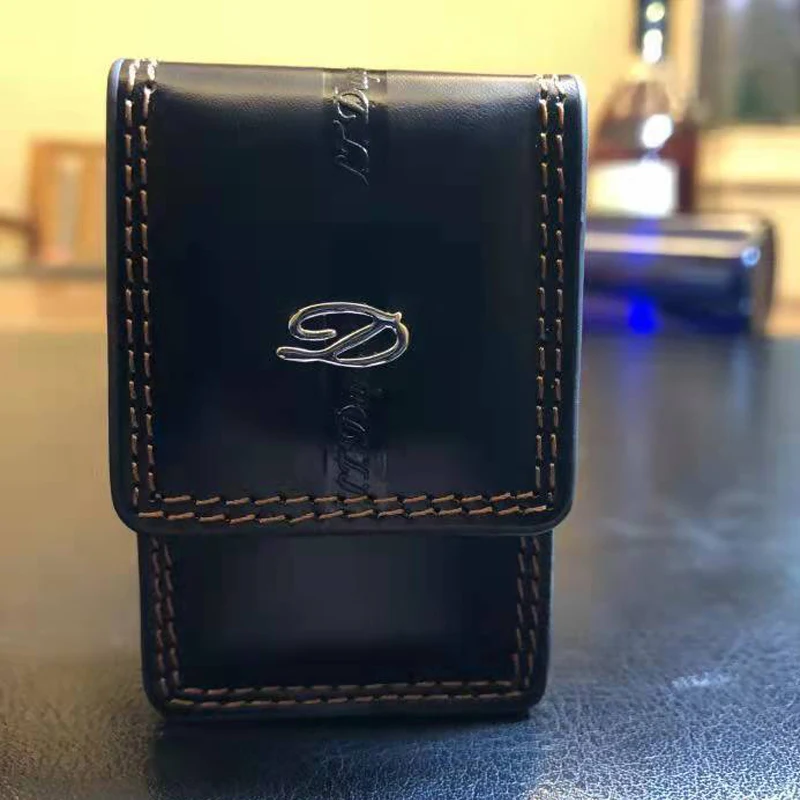 Brand New  Quality Lighter Leather Case For Dupont ​ - Black