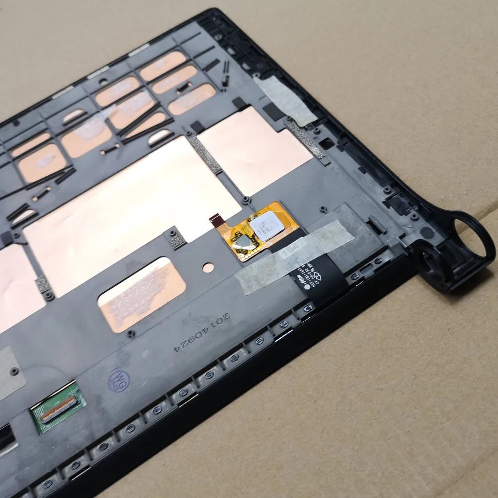 Imagem -02 - Usadas 10.1 Polegada para Lenovo Yoga Tablet 1051 1051f 1051l Display Lcd Mais Touch Screen Digitador Assembléia com Quadro Peças