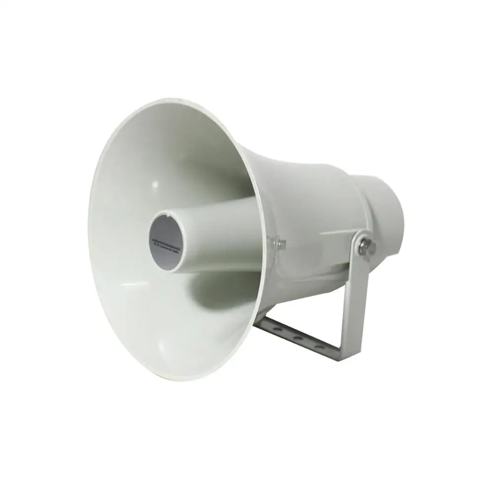 Waterproof IP Network Horn Speakers 30W with RJ45 Interface for Outdoor Broadcast, Supports SIP Protocol Public Address Speaker