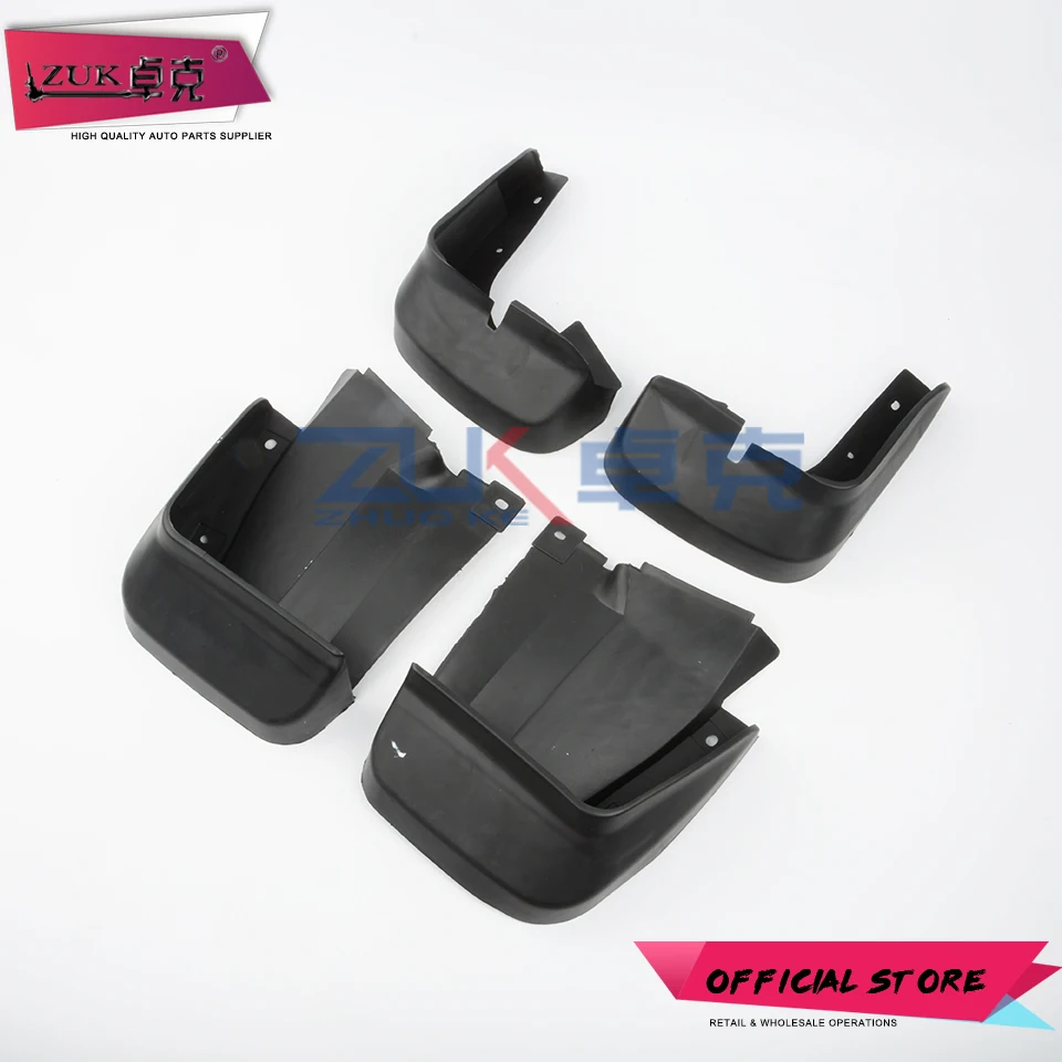 ZUK 4PCS/Set Car Front Rear Mud Flap Mudguards Mudflaps Splash Guards For HONDA CIVIC FA1 FD1 FD2 2006 2007 2008 2009 2010 2011