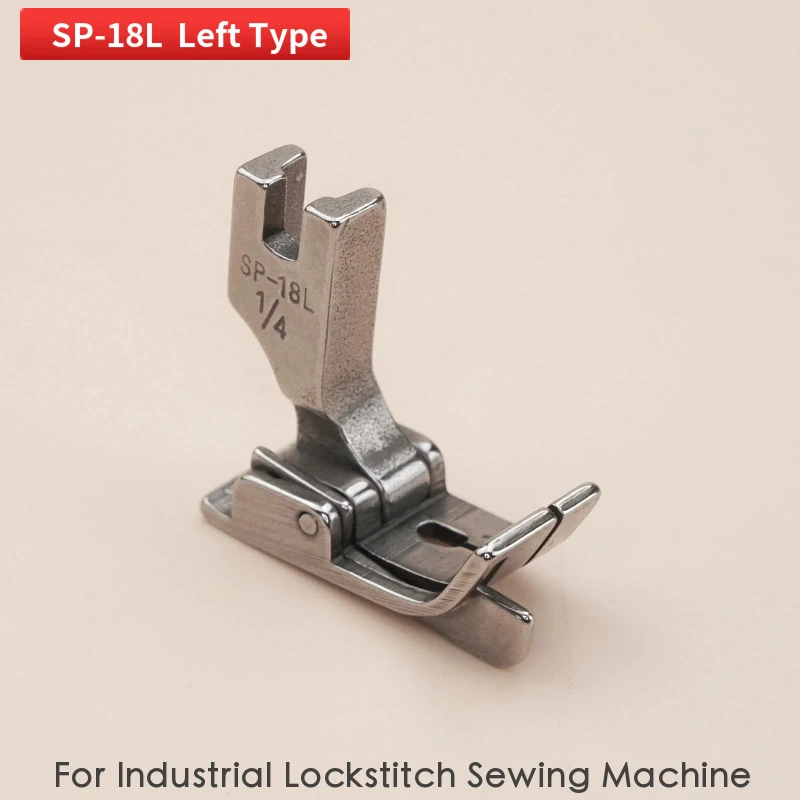 SP-18 Right / Left Edge Guide Presser Foot For Industrial Single Needle Straight Lockstitch Sewing Machine Accessories Pressure